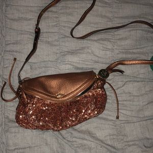 rose gold juicy couture crossbody purse